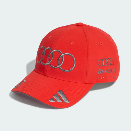 Audi adidas čiapka, tím, Gabriel Bortoleto, červená, 2026