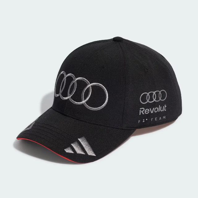 Audi adidas čiapka, tím, Nico Hülkenberg, čierna, 2026