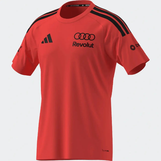 Audi tričko, tím, nastavenie, adidas, červené, 2026