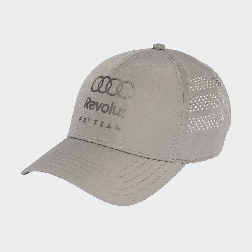 Audi trucker čiapka, tím, mechanici, adidas, šedá, 2026