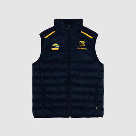 Ayrton Senna gilet, modrý