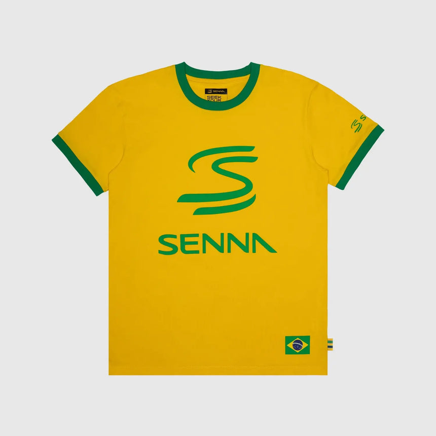 Ayrton Senna póló, dedičstvo, žlté