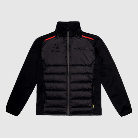 Ayrton Senna pretekárska bunda, čierna