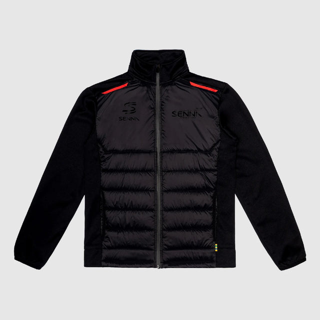 Ayrton Senna pretekárska bunda, čierna