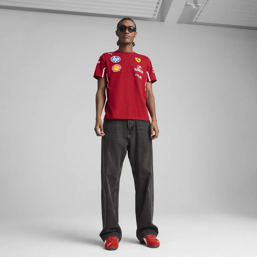Scuderia Ferrari Team Crew Neck T-Shirt 🔥