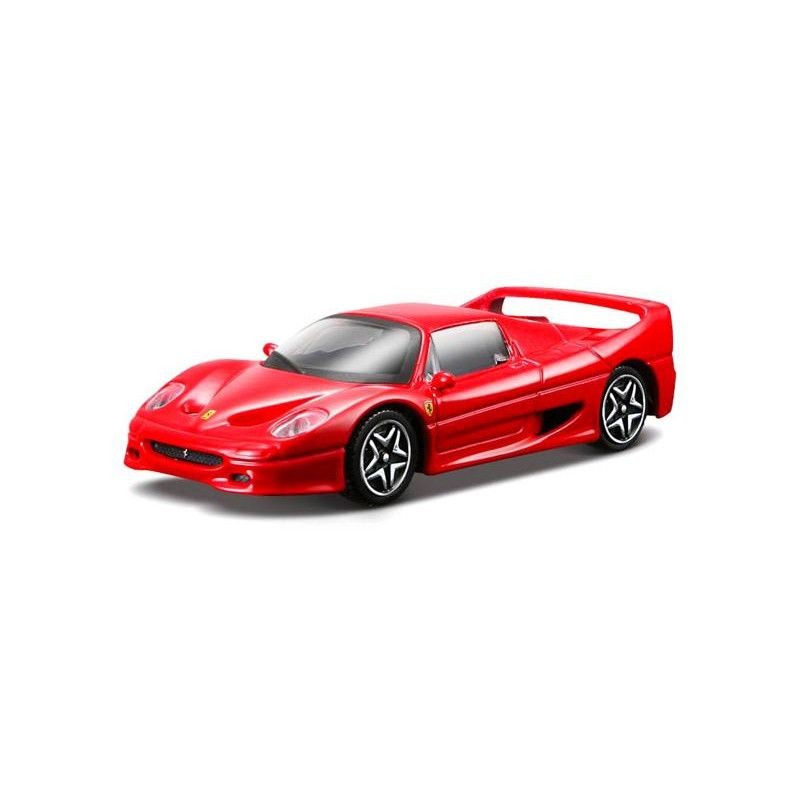 Model auta Ferrari, F50, mierka 1:43, červená, 2018