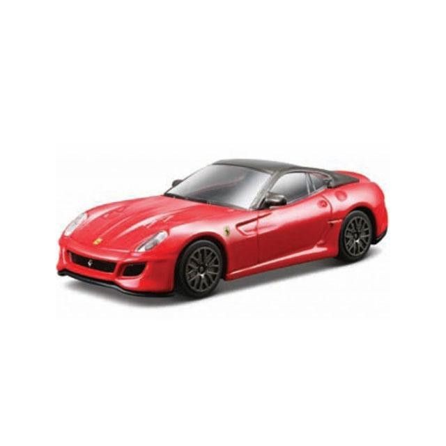 Model auta Ferrari, 599 GTO, mierka 1:43, červená, 2018
