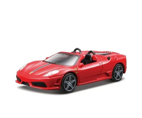 Model auta Ferrari, Scuderia Spider M16, mierka 1:43, červená, 2018
