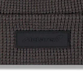 Zimná čiapka McLaren, NEW ERA, rebrovaná manžeta, sivá