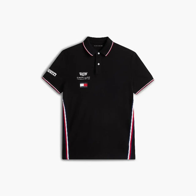 Cadillac F1 póló, tím, Tommy Hilfiger, čierne, 2026
