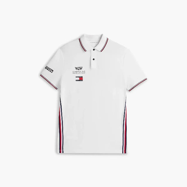 Cadillac F1 polo, tím, Tommy Hilfiger, biela, 2026