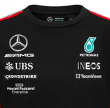Mercedes T-shirt, Team, driver, Kids, Black, 2023