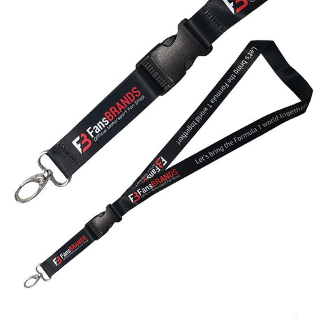 Lanyard značky Fans - Black - FansBRANDS®