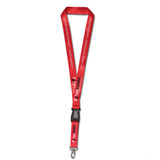 Lanyard značky Fans – červená - FansBRANDS®