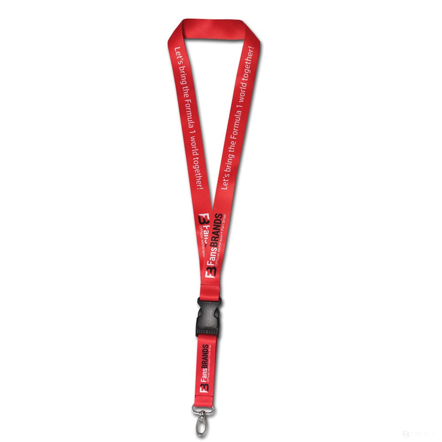 Lanyard značky Fans – červená - FansBRANDS®