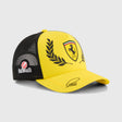 Ferrari čiapka, Lewis Hamilton, trucker, Silverstone špeciálna edícia, Puma, Žltá, 2026