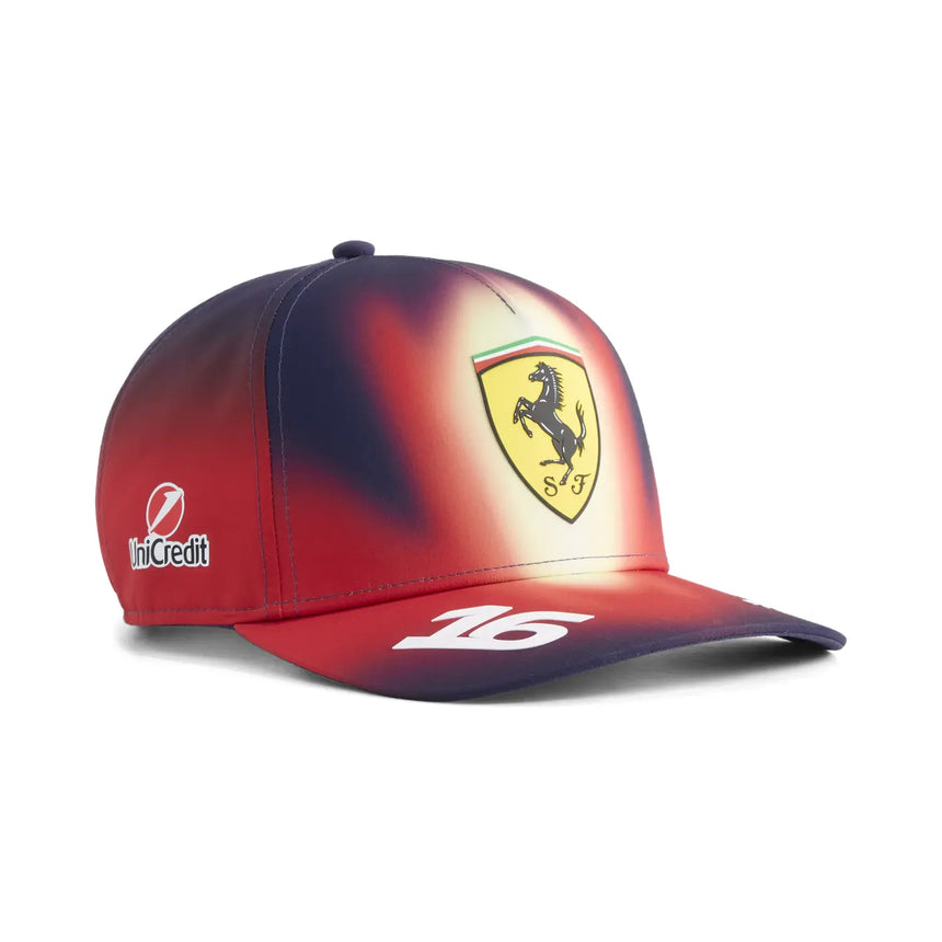 Ferrari čiapka, tím, Charles Leclerc, špeciálna edícia Kína, Puma, červená, 2026