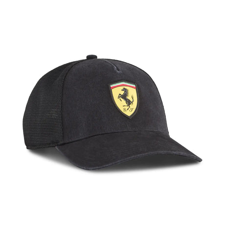 Ferrari šiltovka, trucker, Puma, čierna