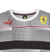 Ferrari T-shirt, Race Camo SDS AOP, Black