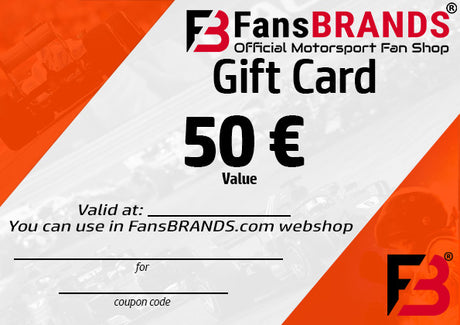 Darčekový poukaz 50€ - FansBRANDS®