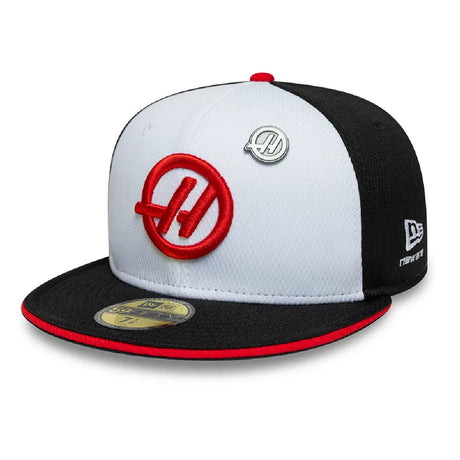 Haas F1 čiapka, letná liga, 59FIFTY, New Era, čierna