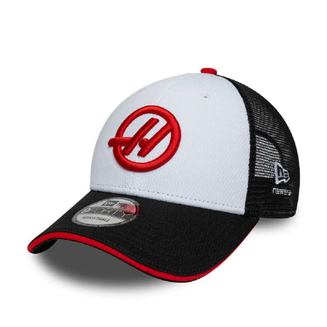 Haas F1 čiapka, letná liga, 9FORTY, New Era, čierna