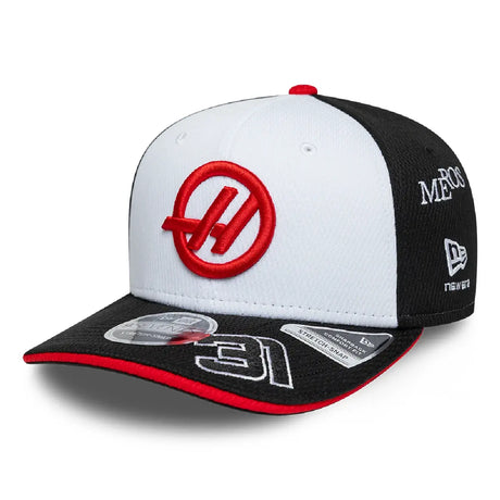Haas F1 čiapka, tím, Esteban Ocon, 9SEVENTY, New Era, čierna, 2026