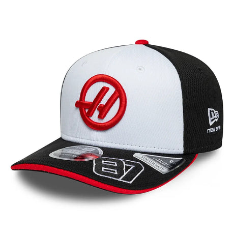 Haas F1 čiapka, tím, Oliver Bearman, 9SEVENTY, New Era, čierna, 2026