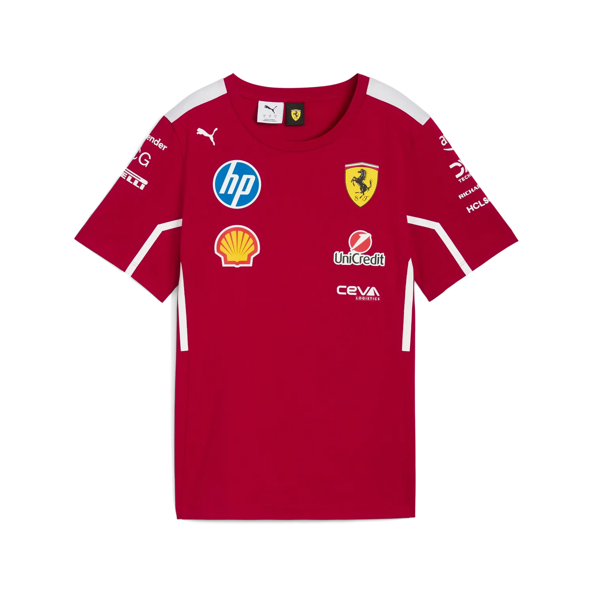 Scuderia Ferrari Tímové Dámske Tričko s okrúhlym výstrihom 🔥