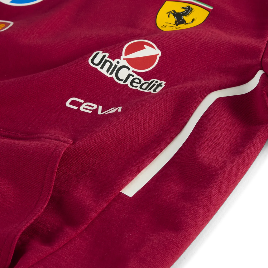 Scuderia Ferrari Tímová Mikina s kapucňou - detská 🔥