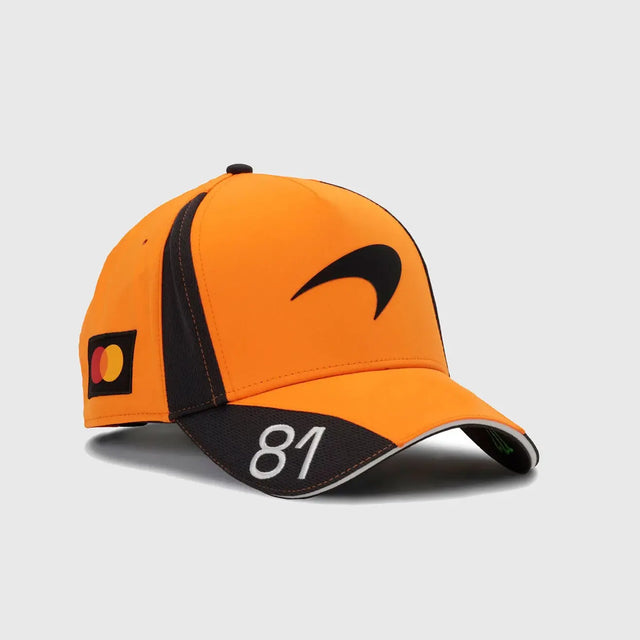 McLaren čiapka, tím, Oscar Piastri, deti, papája, 2026
