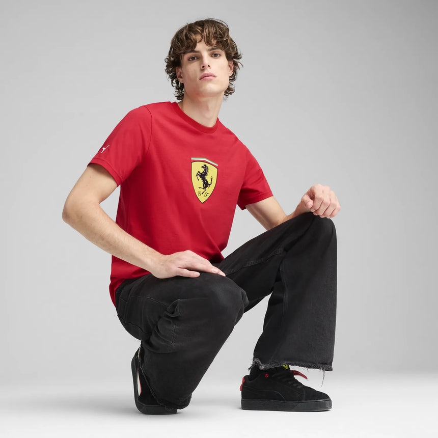 Ferrari Race Tričko s okrúhlym výstrihom 🔥
