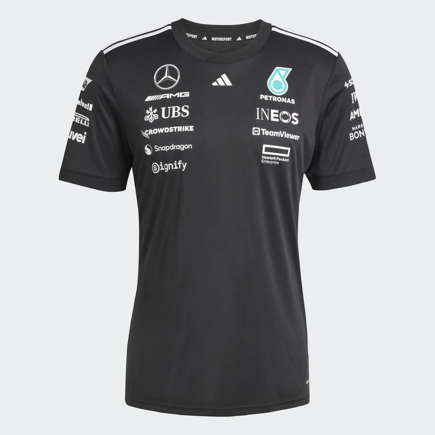 Mercedes Závodné Tričko s krátkym rukávom 🔥