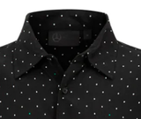 Mercedes Košeľa, polka dot, Čierna