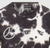 Mercedes tričko, tie dye, Ženy, šedá
