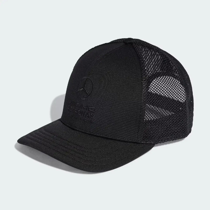 Mercedes čiapka, Stealth, adidas, čierna, 2026