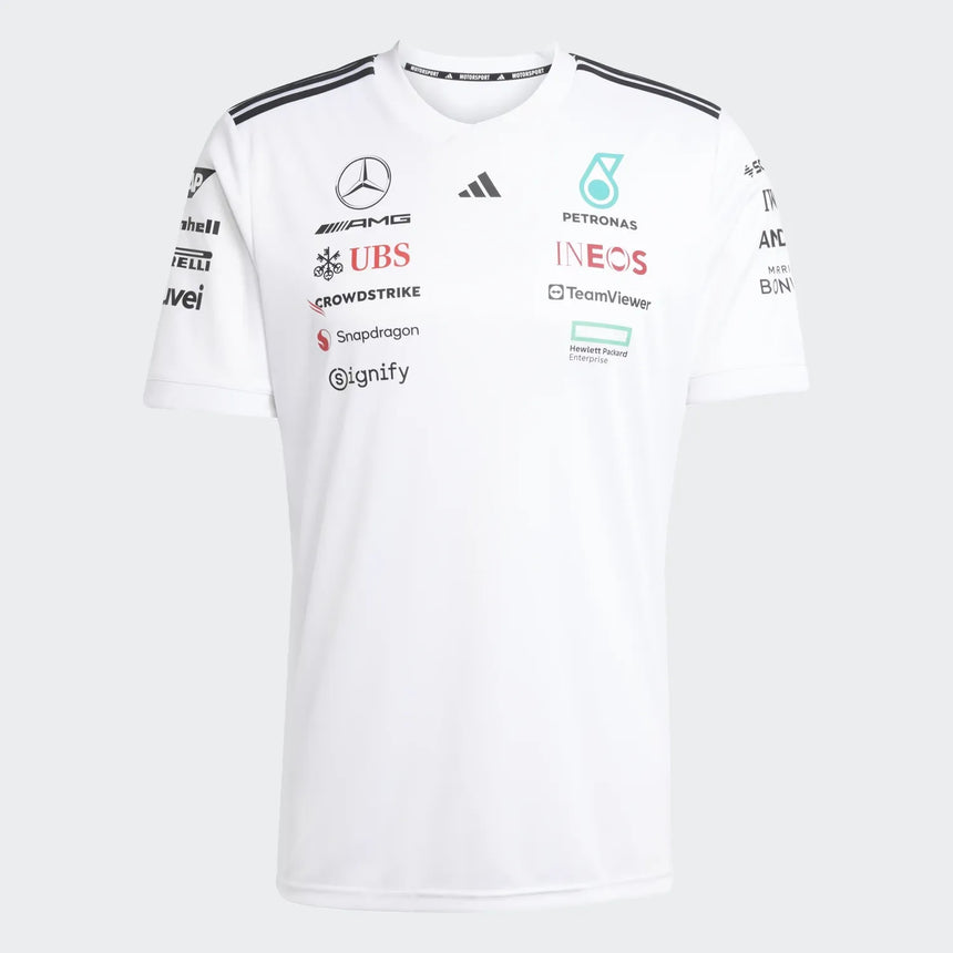 Mercedes Závodné Tričko s krátkym rukávom 🔥