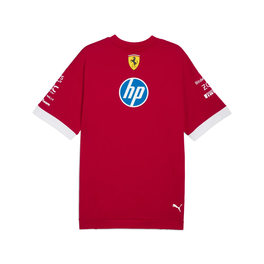 Scuderia Ferrari Drivers Oversized Tričko s okrúhlym výstrihom 🔥