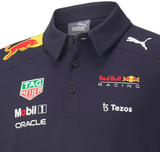 Red Bull Team Kinder T-Shirt mit Kragen, blau, 2022