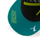 Čiapka Aston Martin, tím Lance Stroll, zelená