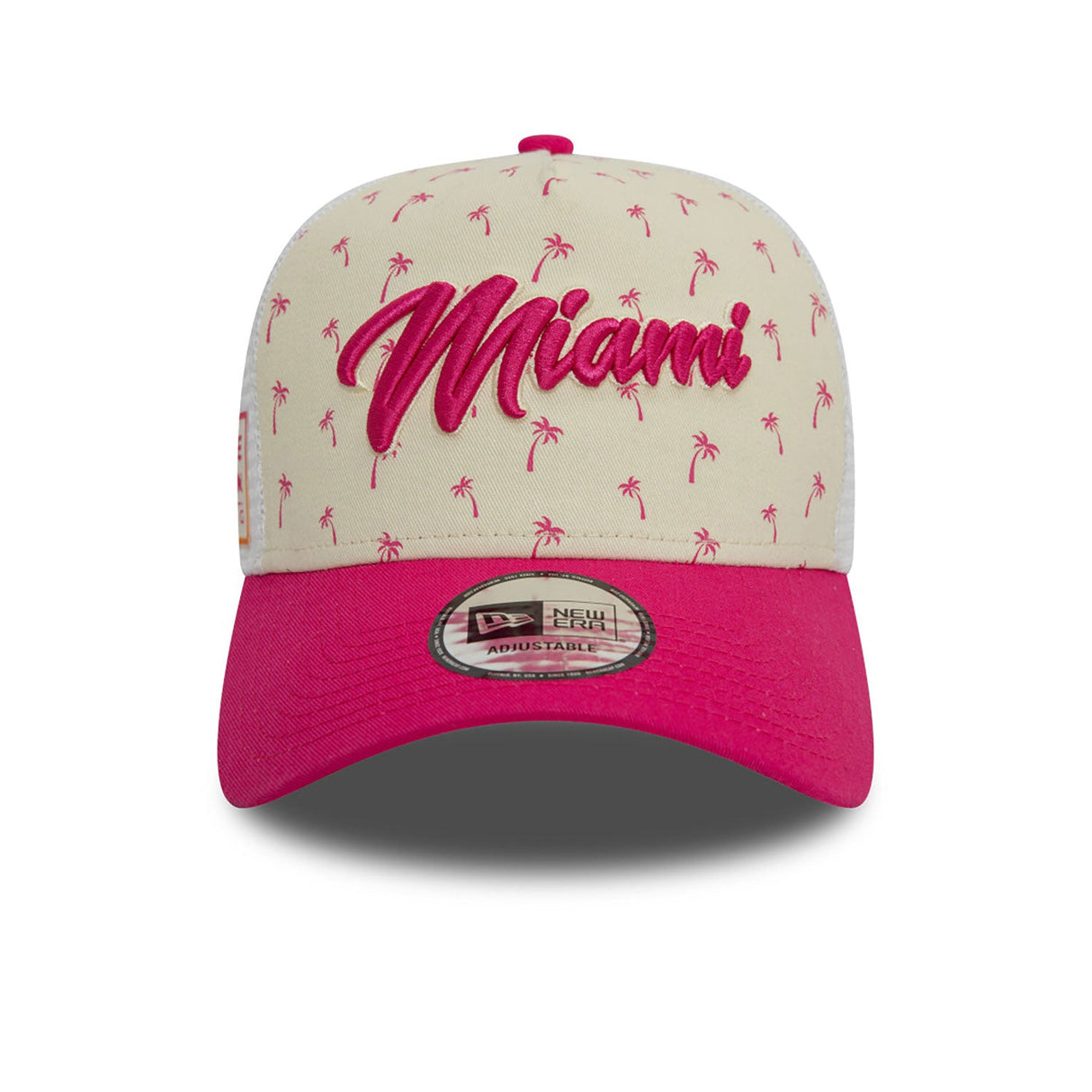 Kšiltovka Red Bull, NEW ERA, Miami, truceker cap, Adult, white, 2024