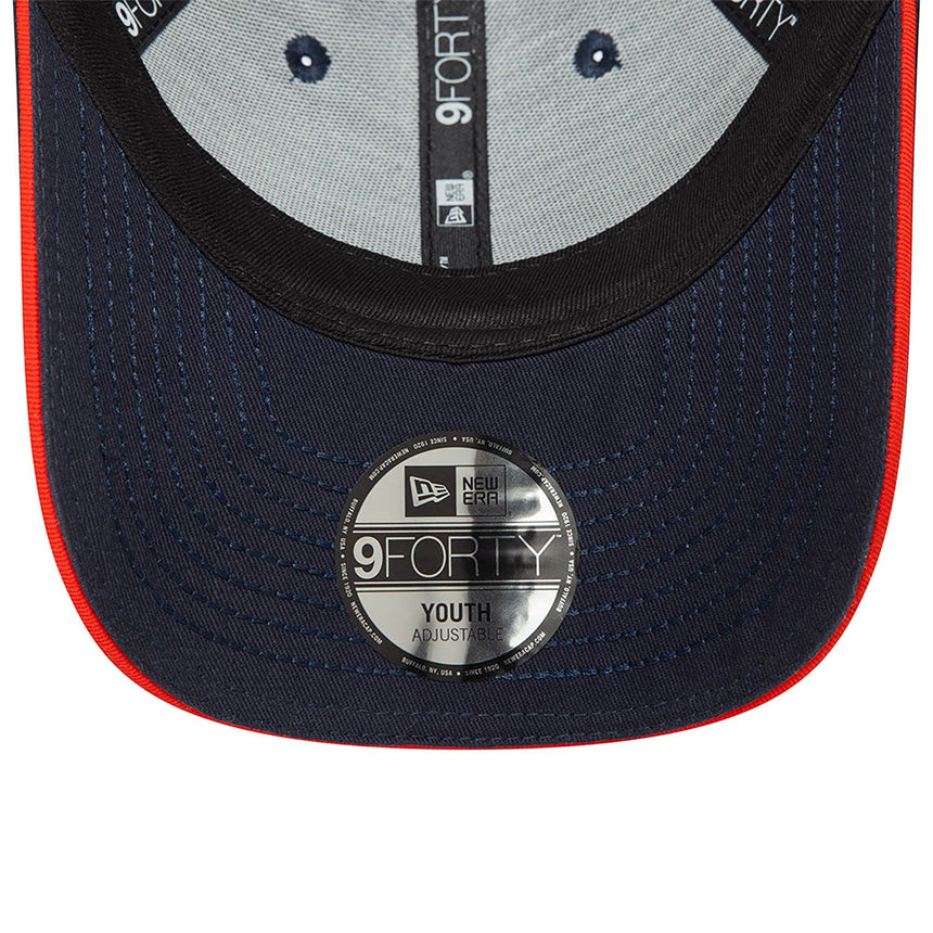 Kšiltovka Red Bull, NEW ERA, 9FORTY, Sergio Perez, detská, modrá, 2024