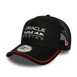 Red Bull trucker čiapka, ORBR nášivka, 9FORTY, New Era, čierna