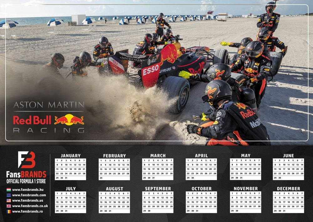 Kalendár pretekov Red Bull Racing