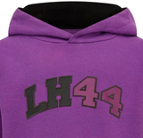 Mercedes Sweatshirt, Kapuze, Lewis Hamilton, Kinder, lila