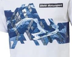 BMW tričko, Puma BMW Graphic, biele, 2017