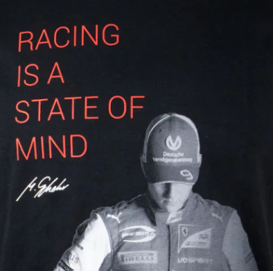 Tričko Mick Schumacher, Claim, Čierna, 2020