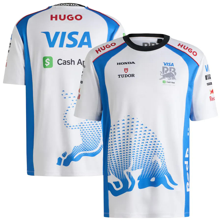 VISA RB MENS Tímové tričko BIELE 🔥