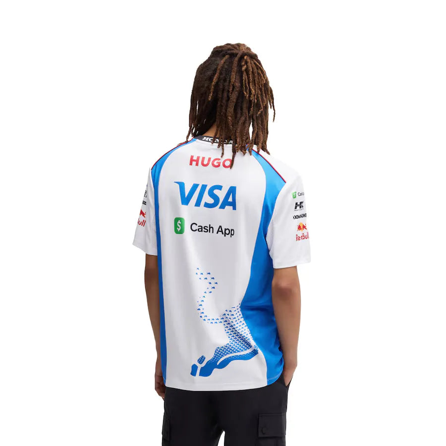 VISA RB MENS Tímové tričko BIELE 🔥