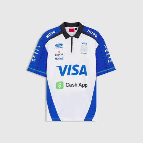 Visa Racing Bulls polo, tím, modrá, 2026